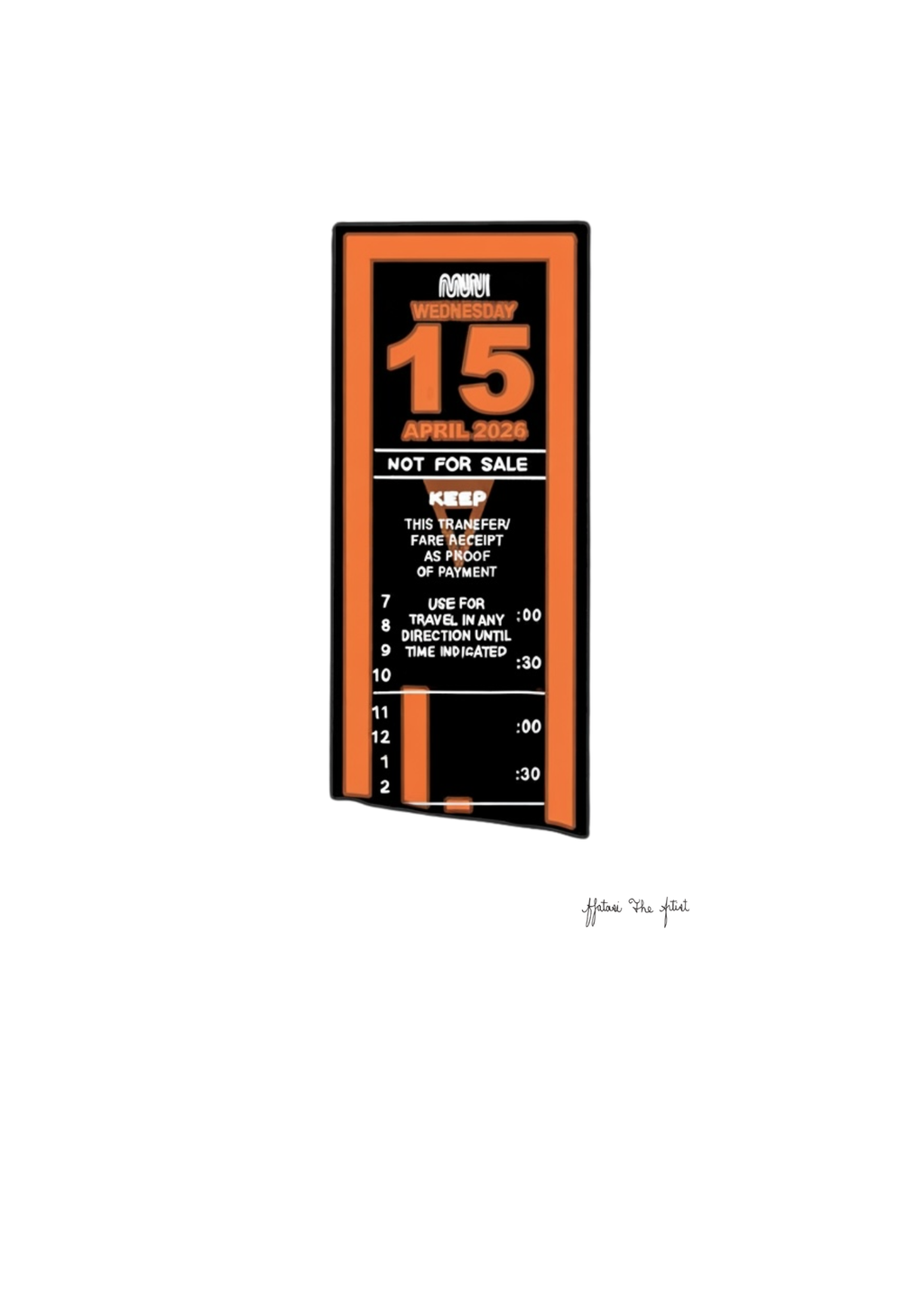 415 Day Transfer — Art Print