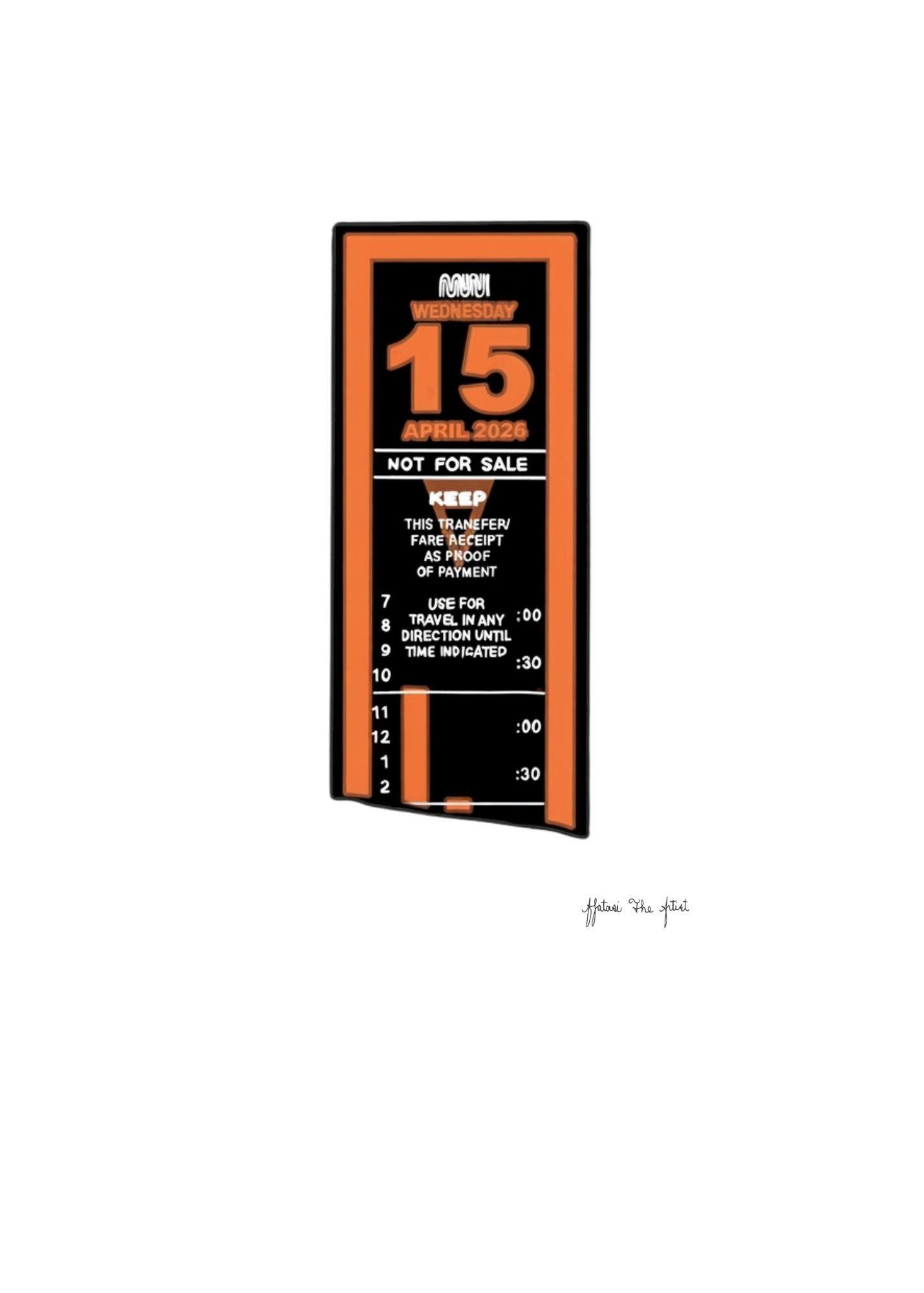 415 Day Transfer — Art Print