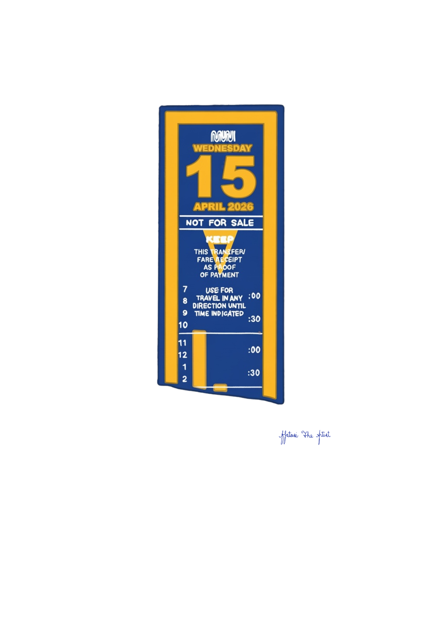 415 Day Transfer — Art Print