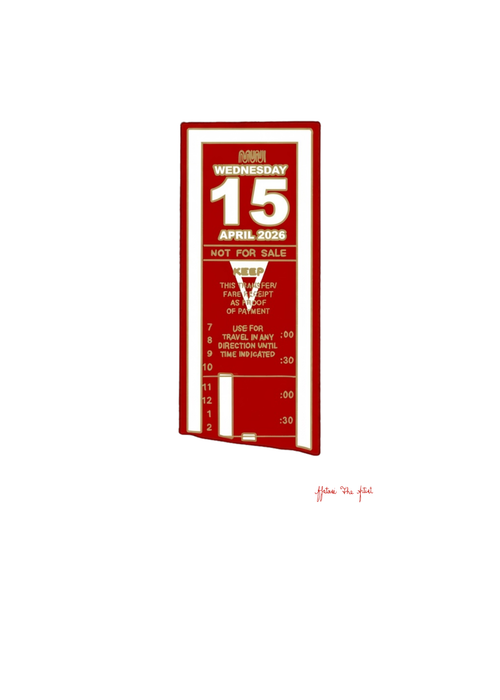 415 Day Transfer — Art Print